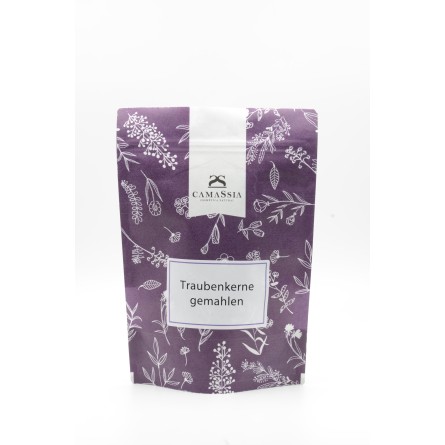 Traubenkerne gemahlen