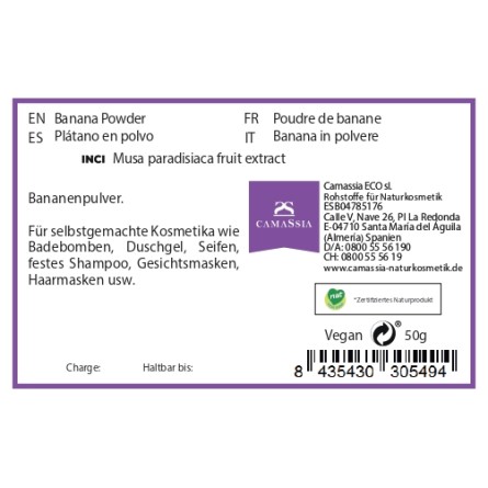 Bananenpulver 50 g