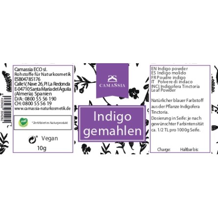 Indigo gemahlen 10 g