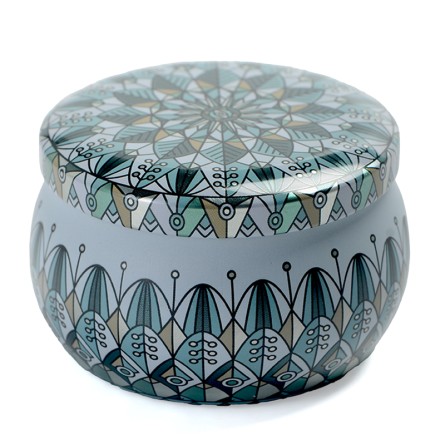 Blechdose für Kerzen (Modell 2)