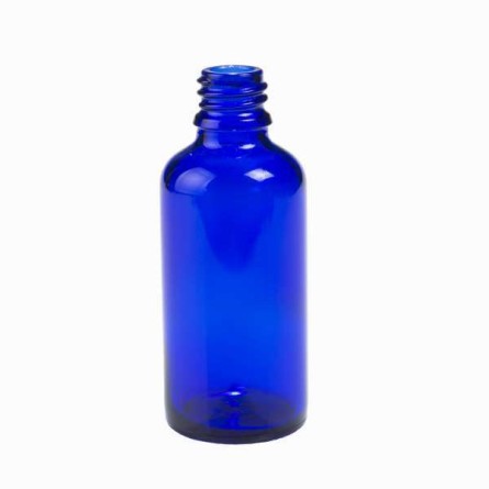 Glasflasche Blauglas