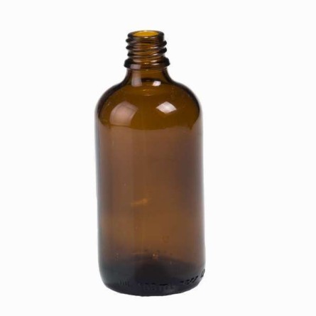 Glasflasche Braunglas