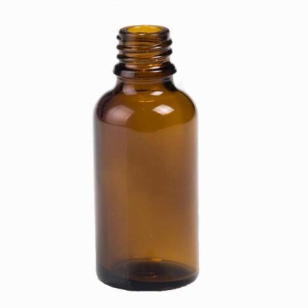 Glasflasche Braunglas