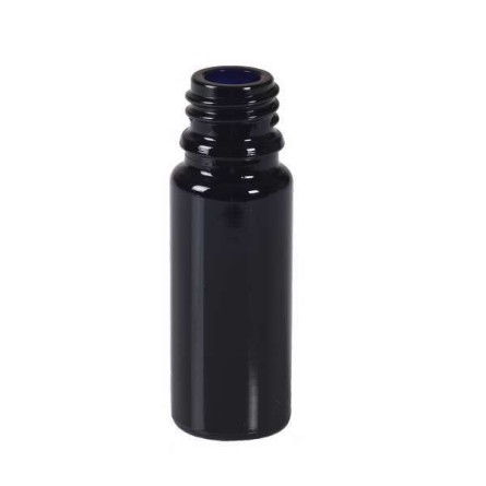 Glasflasche Violettglas