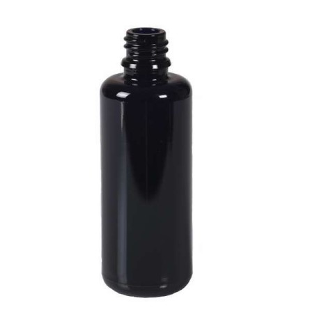 Glasflasche Violettglas