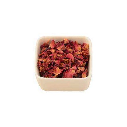 Rosenblütenblätter, geschnitten