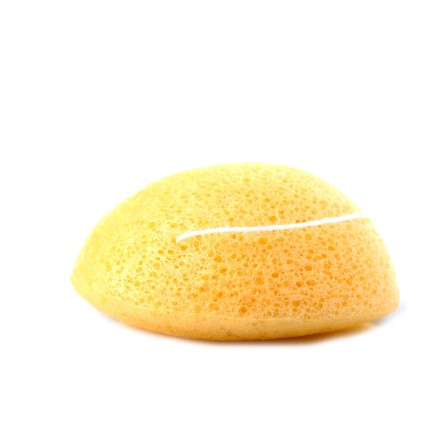 Konjac-Schwamm mit Kurkuma