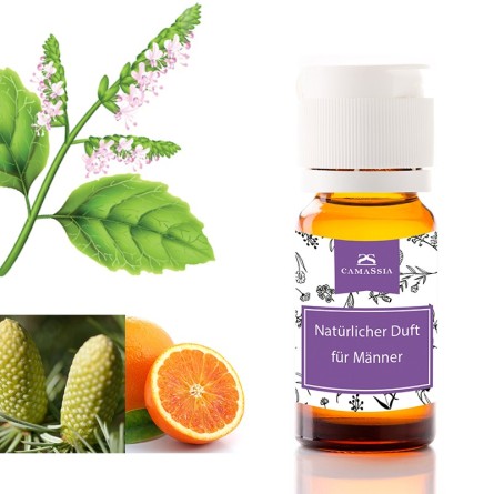 Natürlicher Duft für Männer