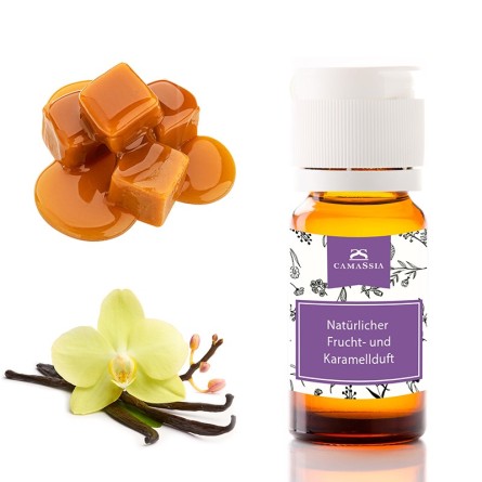 Natürlicher Frucht- und Karamellduft
