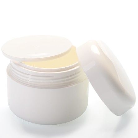 Dose, weiß PP mit Versiegelungsscheibe, 30 ml