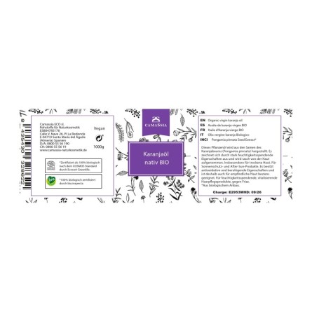Karanjaöl nativ BIO
