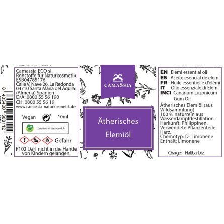 Ätherisches Elemiöl 10 ml