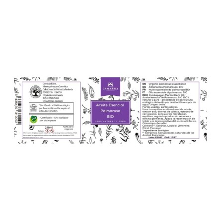 Ätherisches Palmarosaöl BIO