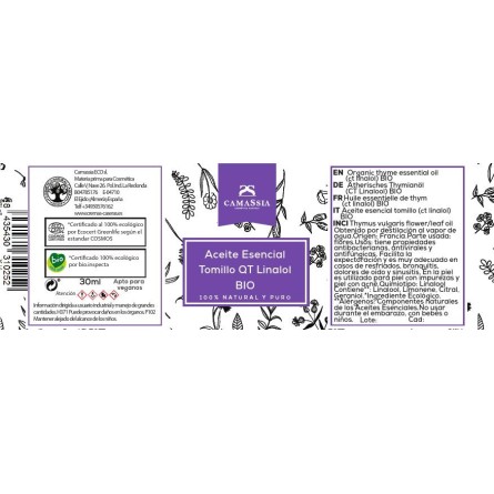 Ätherisches Thymianöl BIO (CT Linalool)