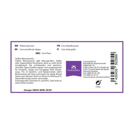 Gelbes Bienenwachs (Cera flava)