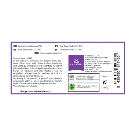 Carnaubawachs BIO (T1)