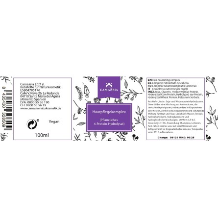 Haarpflegekomplex (pflanzliches 4-Protein-Hydrolisat)