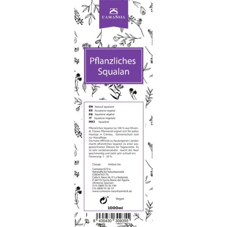 Pflanzliches Squalan
