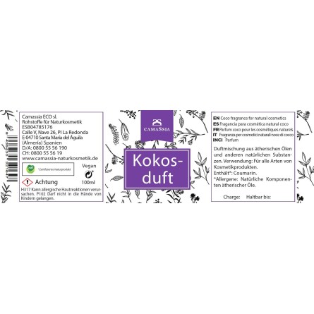 Natürliches Duftöl Kokos