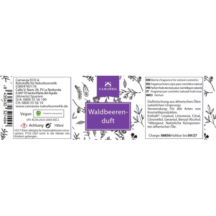 Natürliches Duftöl Waldbeeren