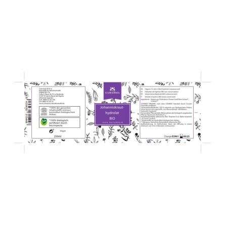 Johanniskrauthydrolat BIO 250