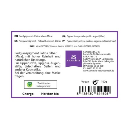 Perlglanzpigment Altsilber (Mica)
